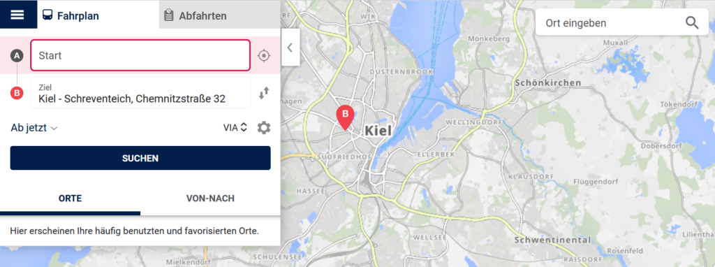 NAH.SH Übersichtsplan